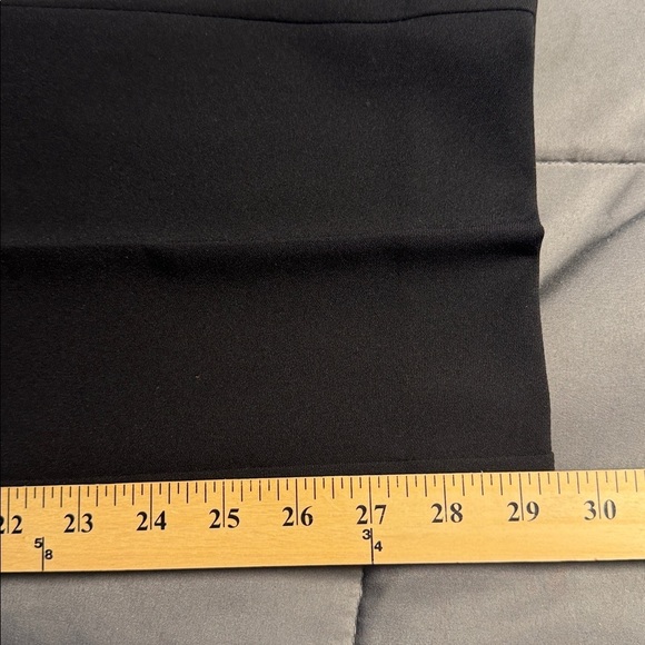 St. John Black Trousers with elegant festive waist size 10 - Picture 6 of 7